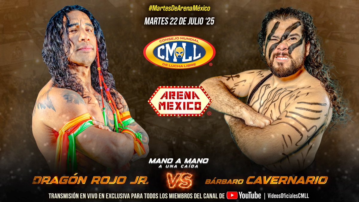 CMLL_OFICIAL's tweet image. Bárbaro Cavernario mostró toda su astucia y experiencia: tras un golpe accidental al réferi, fingió un foul para engañar al tercero sobre la superficie y derrotar al Dragón Rojo Jr.
¡Ambos aceptan el duelo de Cabelleras!
#MartesDeArenaMéxico
📺: youtube.com/live/dRYQGBbuK…