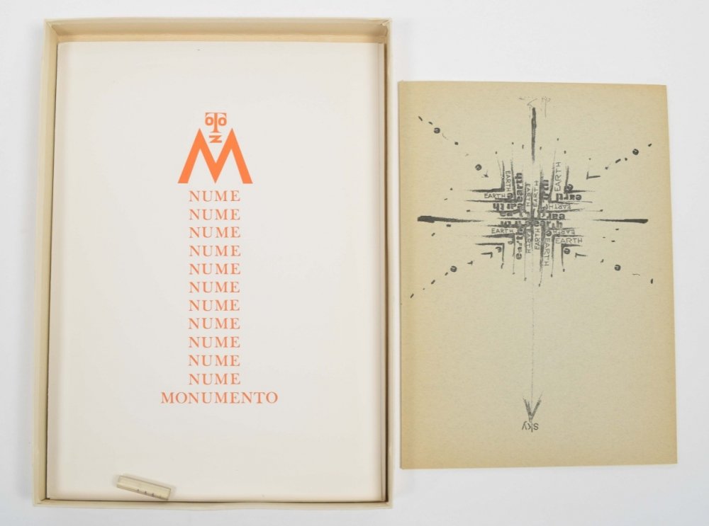 DlSPUTED's tweet image. Pantabox 69, 1970.
Box with 33 artists' contributions including texts, visual poetry, artists' booklets, photography and posters.