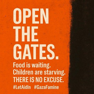 iNaomiAllen's tweet image. My bad. I thought "Open the gates!" was about Gazans and Pro-Pali folks rallying for the international community to save Palestinian innocents from the ravages of war and #LetThemOut out of the combat zone, but saw this and now see it's about ending the imaginary food blockade.