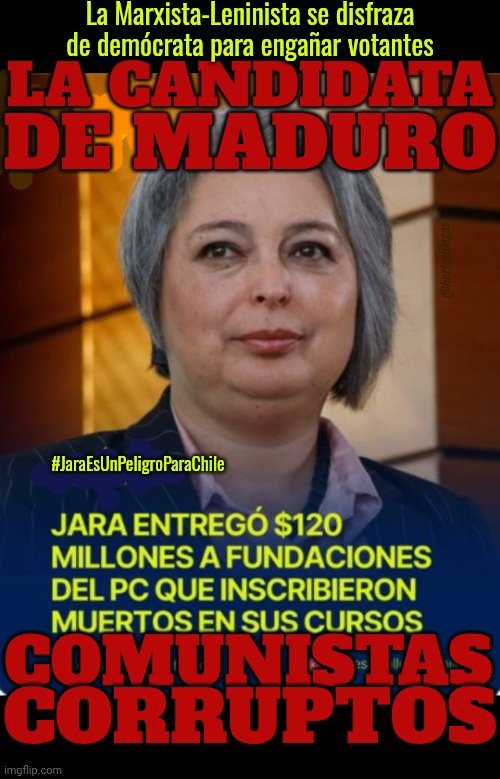 hertzvillegas's tweet image. #JARANETA = ¡PICONETA!🤣

Otro #PicoEnElOjo para estos boriclovers SDW a los que no les bastó con que el Nazi Boric se robara con su pandilla la plata de la reconstrucción, tenga hospitales colapsados sin medicamentos, alumnos sin clases ni útiles, etc.
#JaraEsUnPeligroParaChile!