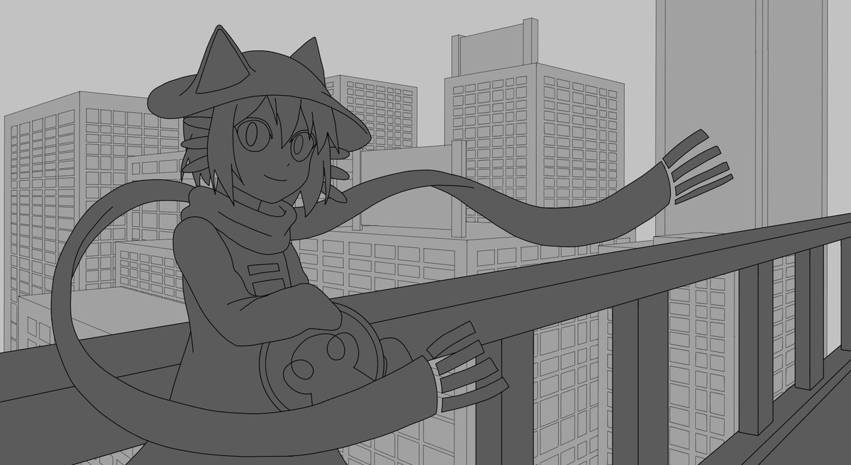 C6_Alexis's tweet image. Trying to improve an old drawing... so far so good.
#Krita #drawingart