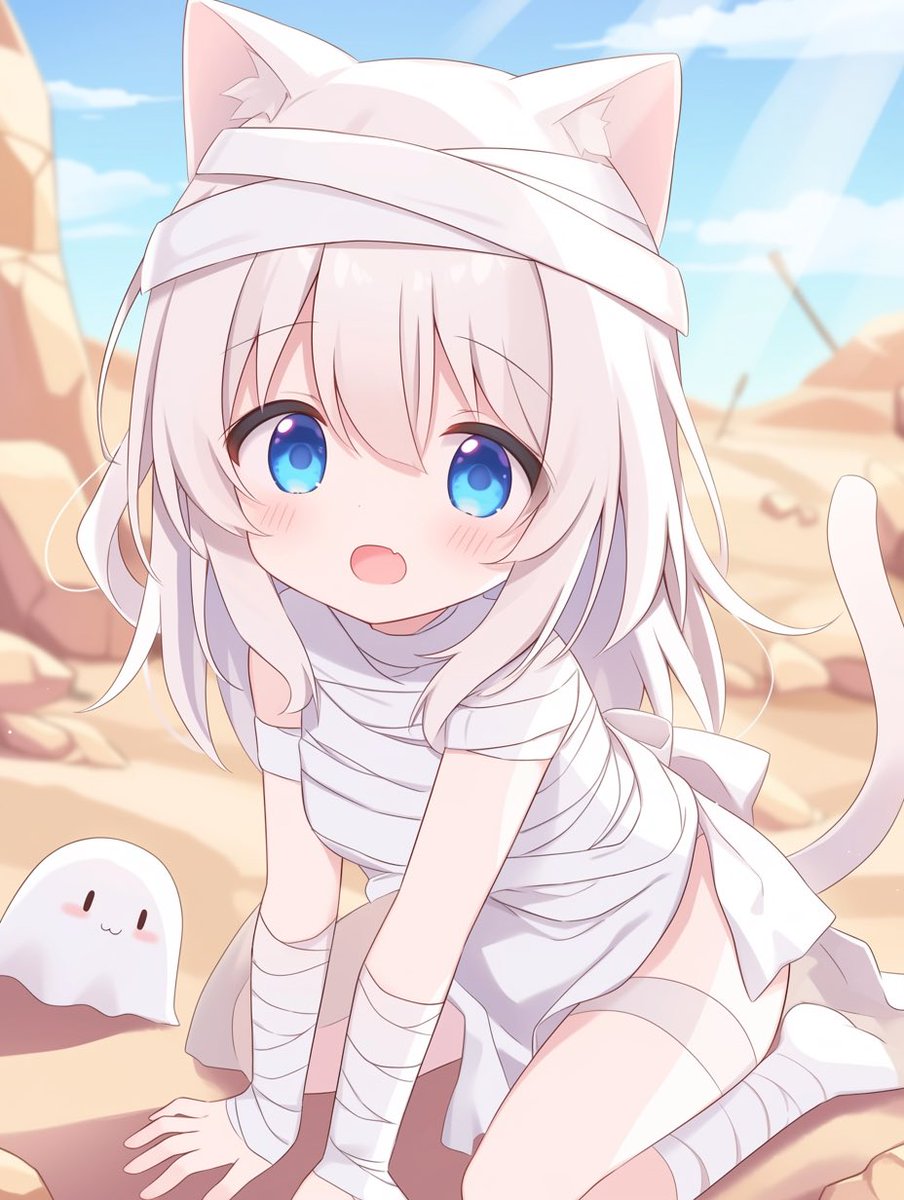 ComikeMaster's tweet image. お昼ですにゃー。今日は日本最高気温の日にゃ…。こんな日に外に出たらミイラになってしまうのにゃーっ🔥