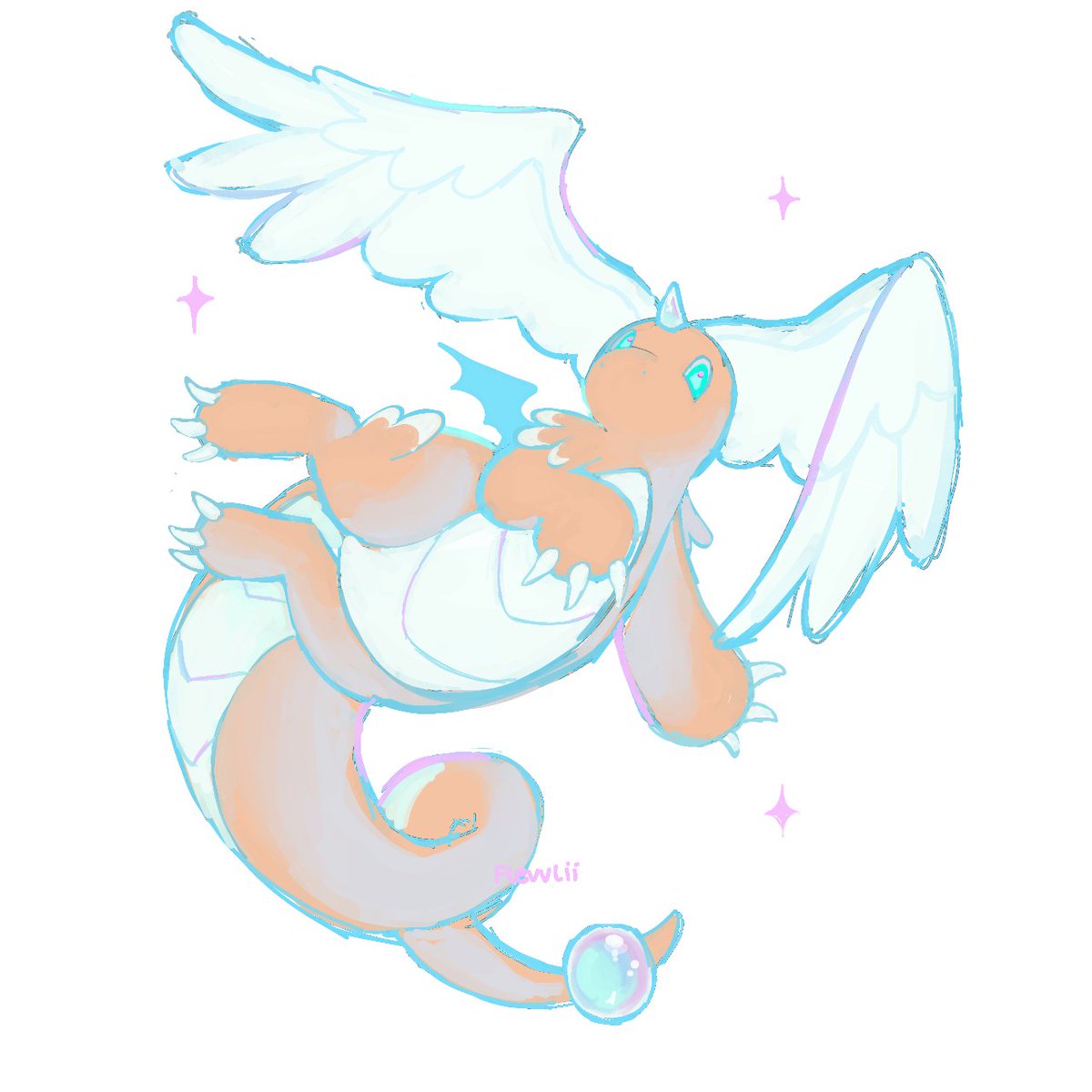 Flevvlii's tweet image. Mega Dragonite :D 
#Pokemon