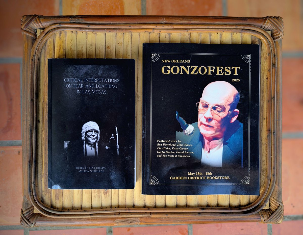 beatdom's tweet image. Two new books about Hunter S. Thompson. I have an essay in each of them. Very much looking forward to reading the other contributions, which all sound fantastic. Gonzo Studies is coming alive!
