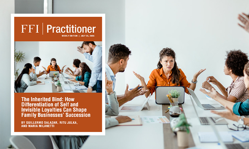 FFI Practitioner - Wednesday Edition: The Inherited Bind: How Differentiation of Self and Invisible Loyalties Can Shape Family Businesses Succession - digital.ffi.org/editions/the-i…