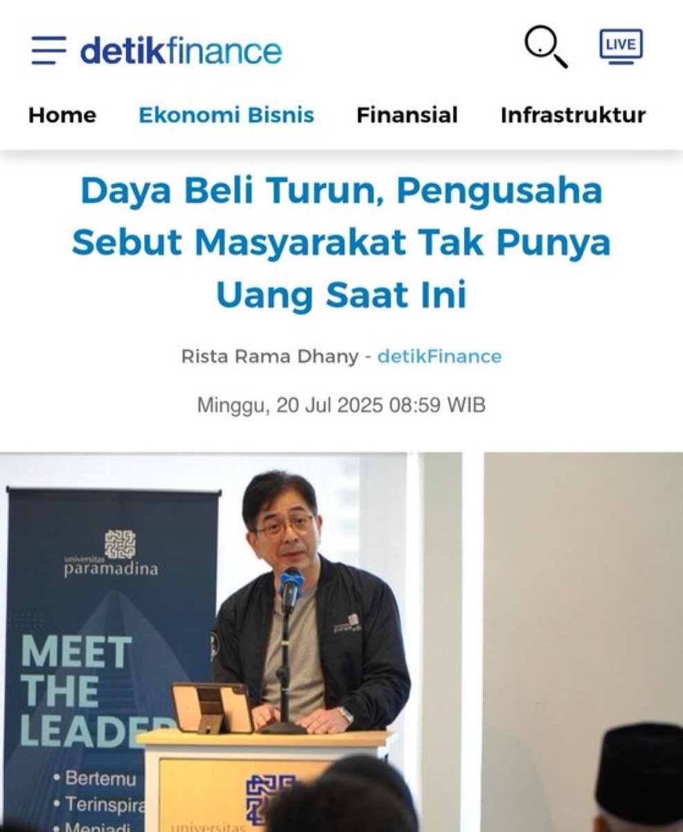 Tapi presiden bilang Indonesia cerah.

Ga tau yg cerah gmn maksudnya…