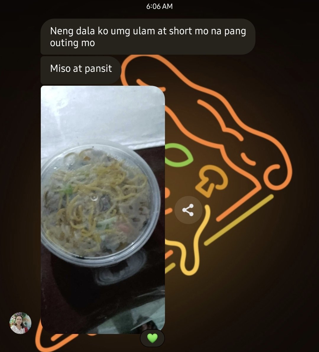 jamxxix's tweet photo. Naiiyak na naman si Ate girl!!! Hahahhahaha 😂🥹😭 Eto na, soon.. Hindi na kailangan maghatid 😁💚

Pinatahi ko nga pala yung short ko pang-outing and di ako nakauwi last weekend due to bad weather, di ko na naalala pero naalala ni nanay heheheh 🥹💚 https://t.co/L1wlKGYlO1