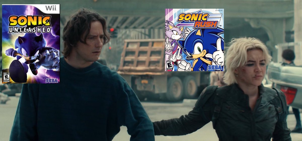 LogicalAlo's tweet image. Hc on what Bob and Yelena’s favorite Sonic game is :)