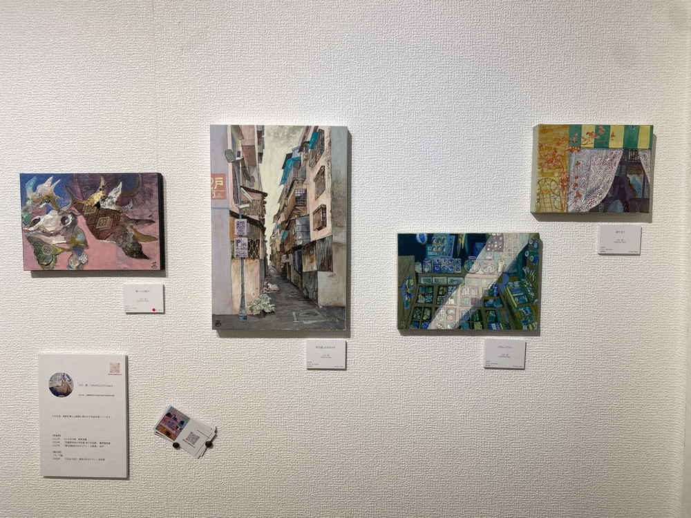 いにしえのひそひそ展
川口茜さんの作品。

2025年7月21日(月)～26日(土)
開廊時間：12:00～ 18:30　最終日17：00迄
会場：銀座中央ギャラリー第2