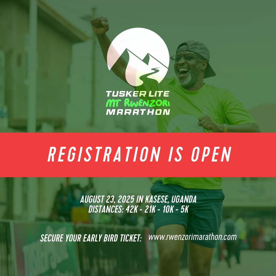 Eddie Safaris Uganda (@eddietourguide) on Twitter photo Good morning uganda. <a href="/RwenzoriMarathn/">Tusker Lite Rwenzori Marathon</a> happening again next month August on 23rd
Kasese people what do you have to offer🤗🤗. Book a ticket today at rwenzorimarathon.com
For transportation book with <a href="/Uganda_Expozed/">TRAVEL SPECIALIST🇺🇬</a>
#ExploreUganda
#VisitKasese
<a href="/karothk256/">Kasese's Finest 🇺🇬</a> <a href="/GuideRadio915/">GuideRadio</a> Good morning uganda. <a href="/RwenzoriMarathn/">Tusker Lite Rwenzori Marathon</a> happening again next month August on 23rd
Kasese people what do you have to offer🤗🤗. Book a ticket today at rwenzorimarathon.com
For transportation book with <a href="/Uganda_Expozed/">TRAVEL SPECIALIST🇺🇬</a>
#ExploreUganda
#VisitKasese
<a href="/karothk256/">Kasese's Finest 🇺🇬</a> <a href="/GuideRadio915/">GuideRadio</a>