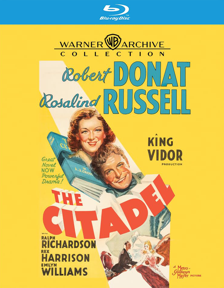 thedigitalbits's tweet image. Bits #BD Review – Dennis takes in King Vidor's 1938 British #drama THE CITADEL starring Robert Donat and Rosalind Russell, available on #Bluray from @WarnerArchive. @BillHuntBits thedigitalbits.com/reviews/item/c…