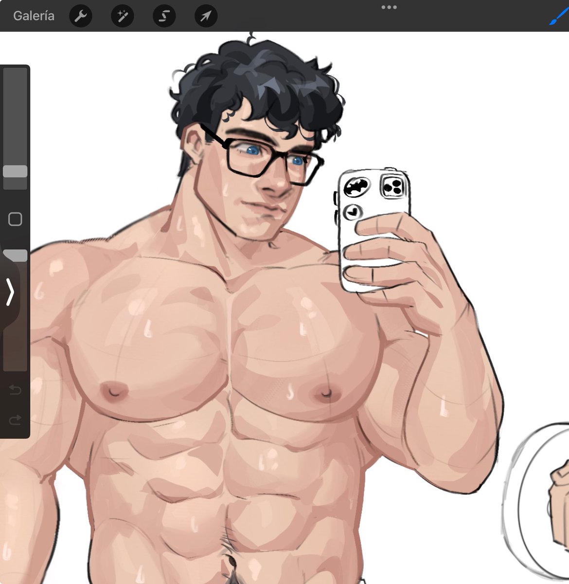 Howlett_kaii's tweet image. Wip Clark + Gym photos