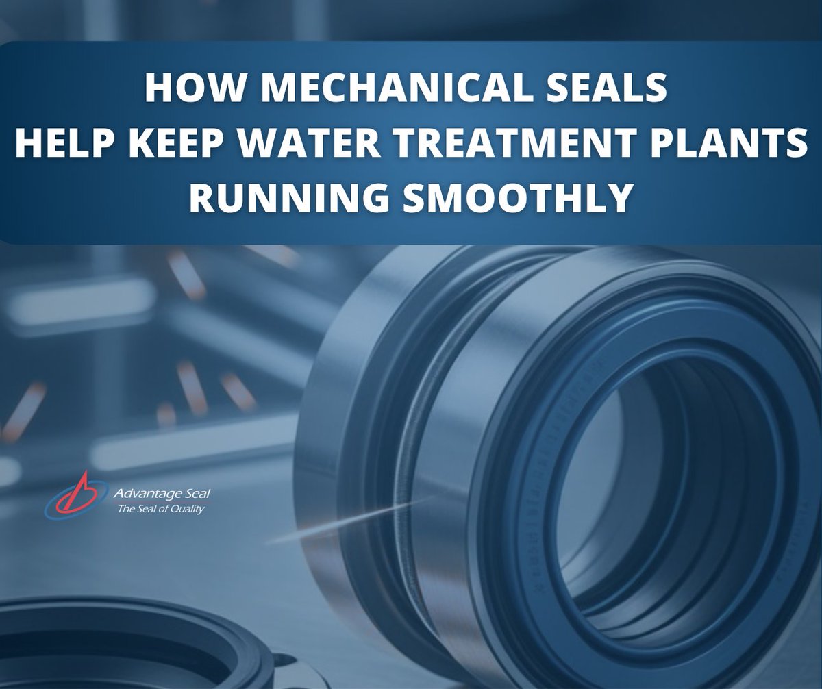 💧 How Mechanical Seals Help Keep Water Treatment Plants Running Smoothly: 💧

✅ Prevent leaks
✅ Regulate pressure &amp; temp
✅ Minimize friction &amp; wear
✅ Enhance reliability

Don’t let your water treatment plant run into downtimehttps://asiseal.com/