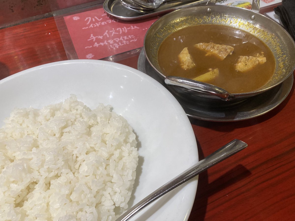 kenkenken0719's tweet image. 久々にガネーシャさんへ〜

#カレー