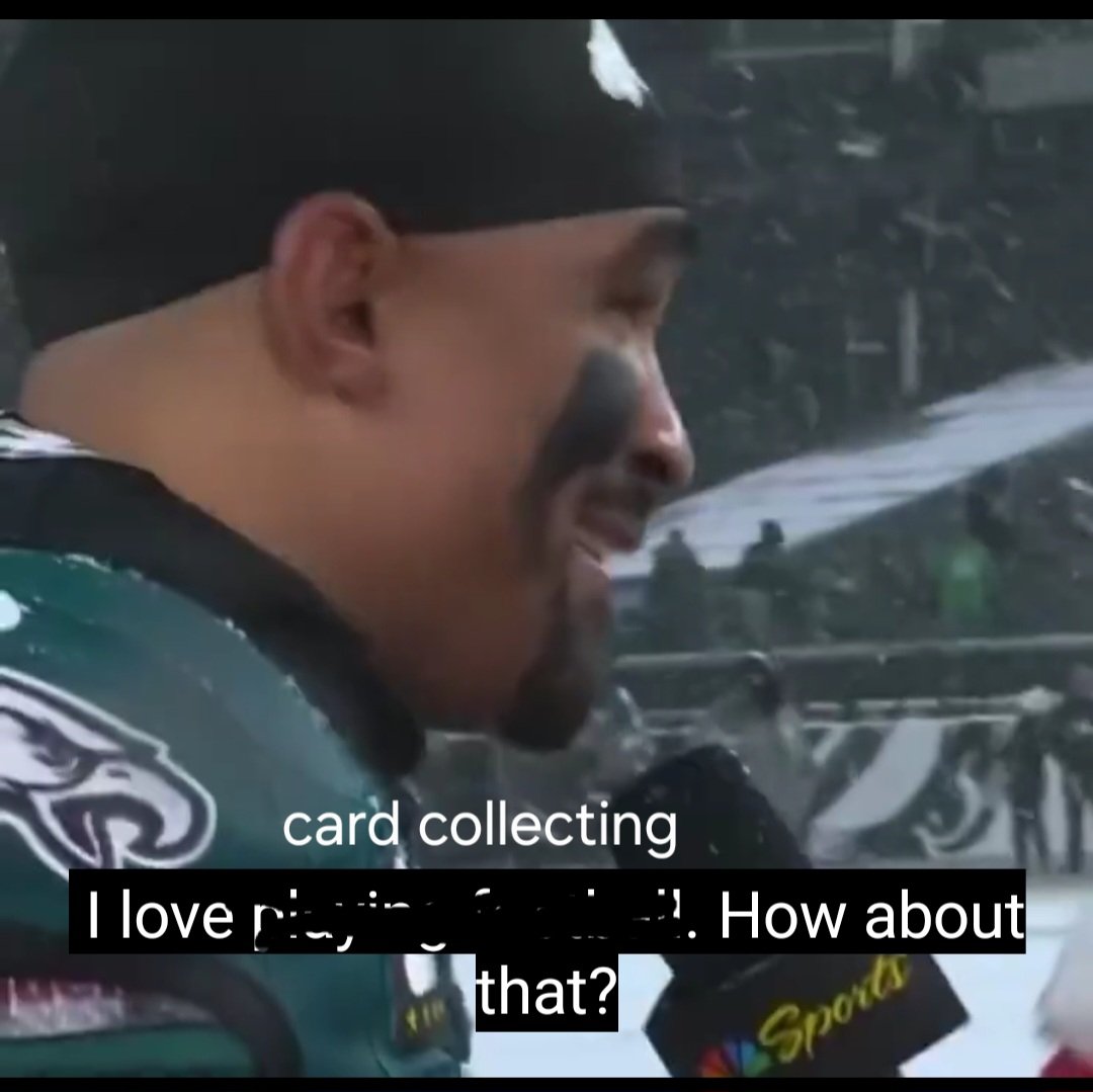 PapayonTrading's tweet image. Me watching the great breaker wars of 2025 while I eye up another Jalen Reagor purchase -