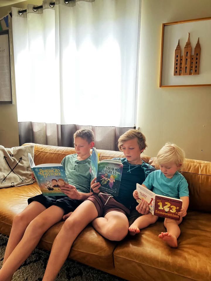 cboyack's tweet image. The family that reads @tuttletwins together fights statists together.