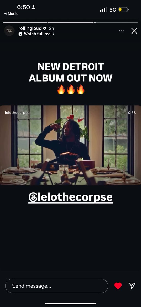getwickeddanny's tweet image. Rolling loud posting the music video for a song I produced wow man bless 🙏
