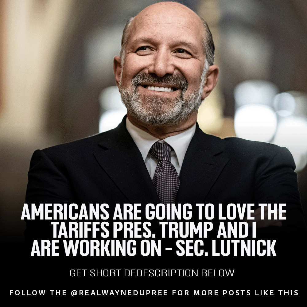 RealWayneDupree's tweet image. 🚨 Tariffs Talk: Will Americans Learn to Love Them? 🚨
Commerce Secretary Howard Lutnick says Americans will love the tariffs being introduced by him and President Trump. Speaking on CBS' "Face the Nation," Lutnick explained the goal is to fix the trade deficit and create a…