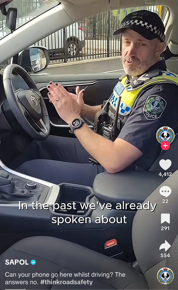 Just_Rad's tweet image. lol people are meant to take cops seriously when walk around with nail paint on 🤣🤣