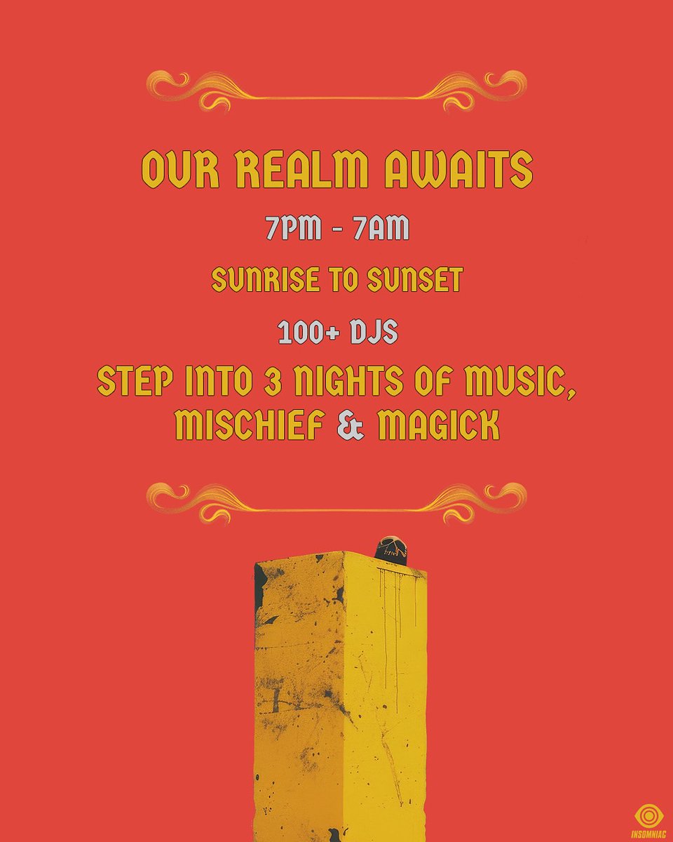 FactoryTown_'s tweet image. Thought we vanished? Wrong. We are back and the portal has opened ✨
Sign up for texts to join our Coven and get first-access to lowest priced tickets.
On sale this Thursday July 24th @ 12PM 📲 app.hive.co/signup/widget/…