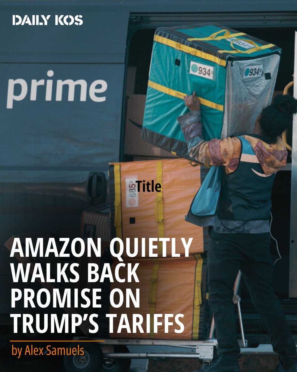 dailykos's tweet image. Betrayal with free 2-day shipping.
Full story here 👇
dailykos.com/stories/2025/7…