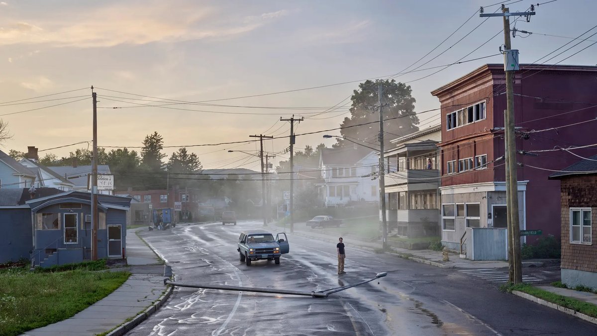 fellowshiptrust's tweet image. Starkfield Lane
by Gregory Crewdson
From the An Eclipse of Moths collection, released in 2022