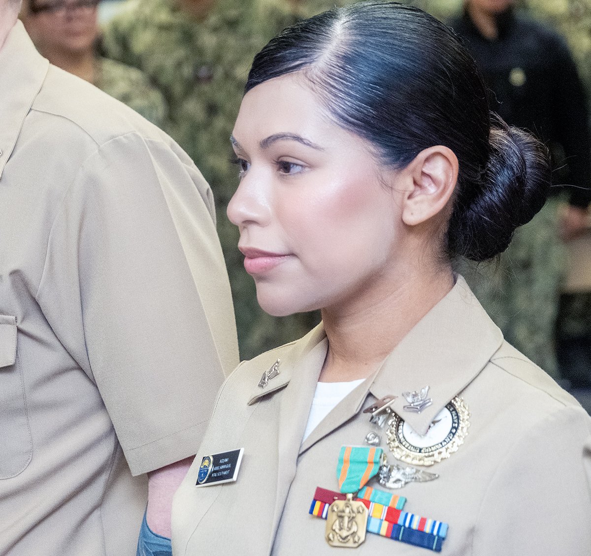 NTAG Southwest (@nrd_sandiego) on Twitter photo AO2(AW) Isabel A. Sanmiguel, Schertz, TX native, reenlisted for 4 years next to the ocean by the Adm. Kidd Conference Center on the NBPL Annex, June 30, 2025. LTJG Eunice A. Abuan administered the oath of enlistment.
<a href="/USNavy/">U.S. Navy</a> @AmericasNavy250 <a href="/NETC_HQ/">Naval Education and Training Command</a> #Reenlistment #NROTC #NRSYuma AO2(AW) Isabel A. Sanmiguel, Schertz, TX native, reenlisted for 4 years next to the ocean by the Adm. Kidd Conference Center on the NBPL Annex, June 30, 2025. LTJG Eunice A. Abuan administered the oath of enlistment.
<a href="/USNavy/">U.S. Navy</a> @AmericasNavy250 <a href="/NETC_HQ/">Naval Education and Training Command</a> #Reenlistment #NROTC #NRSYuma