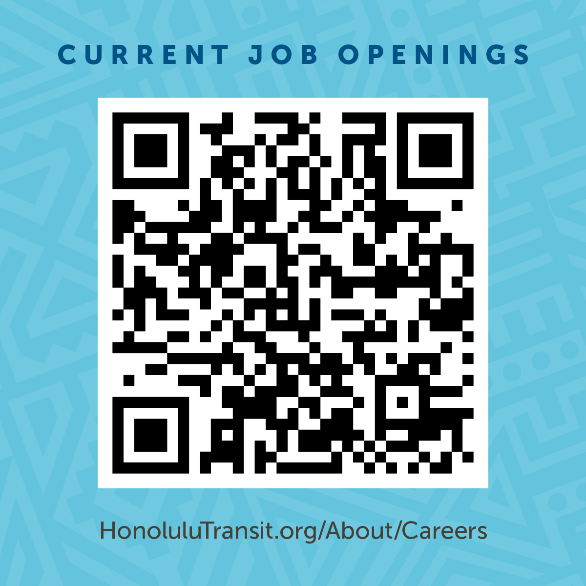 WE ARE HIRING //
Come to visit us at the upcoming Hawaii Career Expo:

Wednesday, July 30, 2025 | 9 am - 2 pm
Neal Blaisdell Center Exhibition Hall

HawaiiCareerExpo.com
HonoluluTransit.org/About/Careers

#hnlrail #followHART #HawaiiCareerExpo  #honolulujob #hiring #jobs