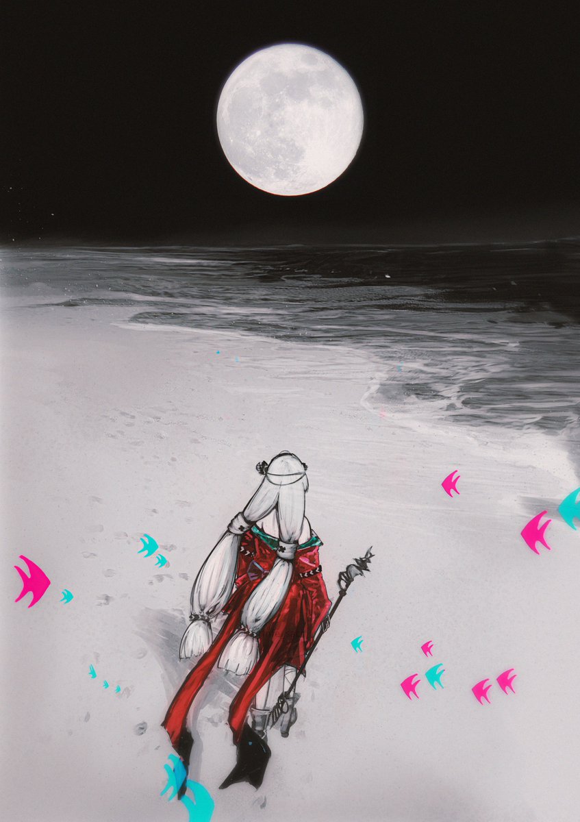 tfnfe_sach's tweet image. There’s something in the water
Pulling me down in the deep

Doctor
Would you follow me to the edge
Would you follow me into the black

#Arknights #アークナイツ #明日方舟 #fanart