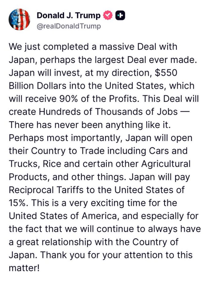 stormpaulpoulos's tweet image. Wow!! Huge win for America πΊπΈ
Thank you @realDonaldTrump