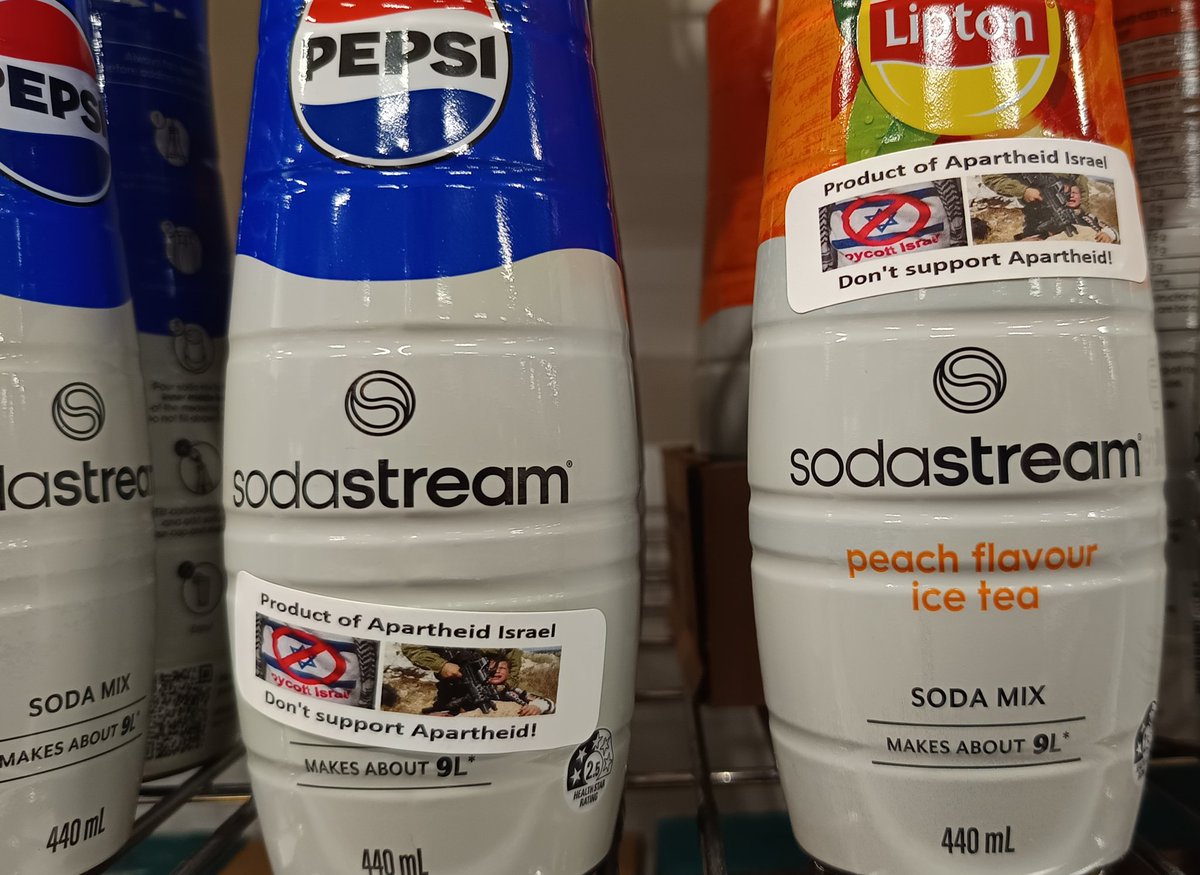 timand2037's tweet image. Saving consumers from criminal complicity in genocide. #SodaStream is an Israeli company actively complicit in Israel's policy of displacing the indigenous Bedouin-Palestinian citizens of present-day Israel in the Naqab (Negev) and with a long history of racial discrimination…