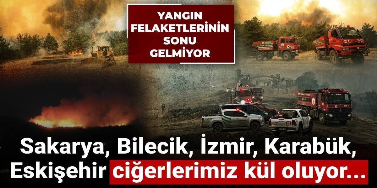 halktvcomtr's tweet image. Sakarya, Bilecik, İzmir, Karabük'te ciğerlerimiz kül oluyor...
Bakan Yumaklı son durumu açıkladı
halktv.com.tr/gundem/sakarya…