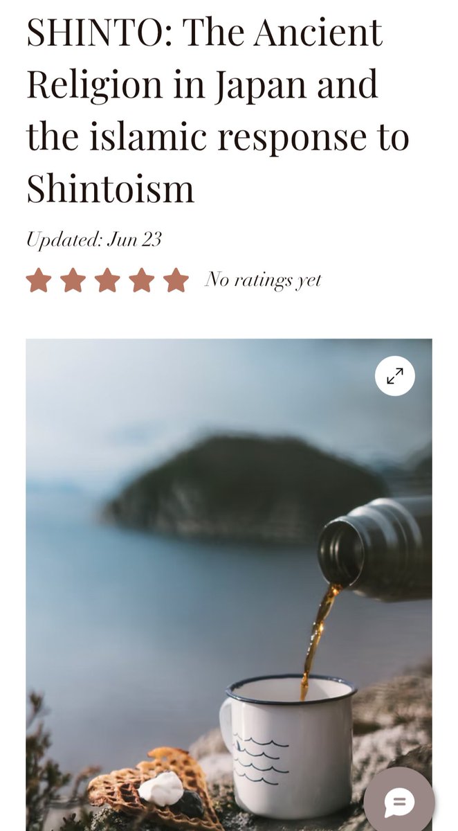 politicalawake's tweet image. I love how the photo used to represent the Islamic response to Shinto is a pouring of a cup of coffee.
If Japan became a Muslim majority country we Shintoists would be violently massacred not peacefully debated.