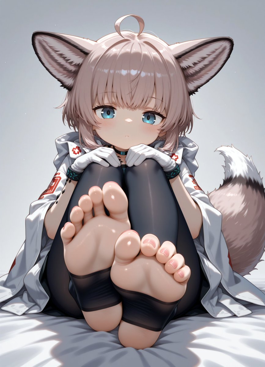 Sussurro has the fluffiest of ears and tail, but if you only got to choose one: what do you floof?