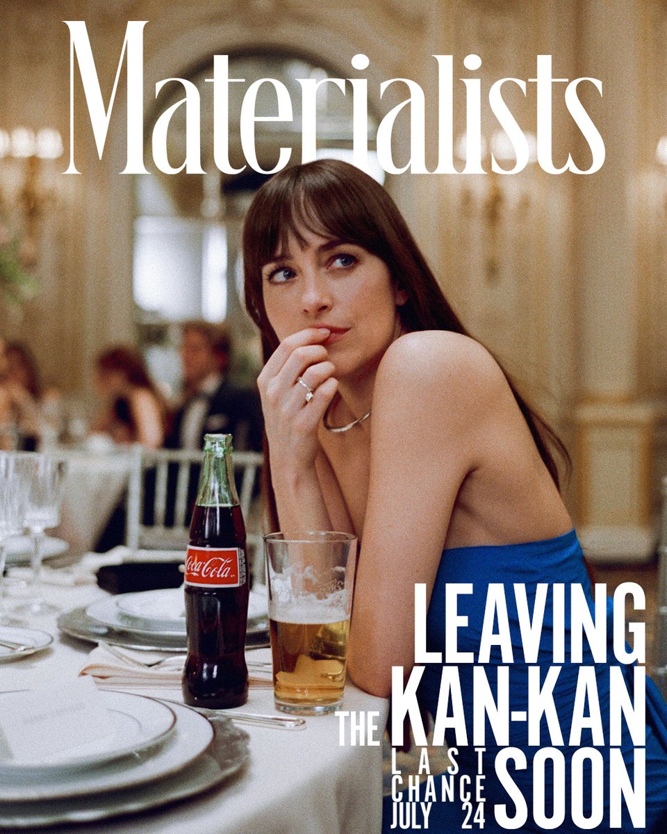 KanKanCinema's tweet image. If we could play every film all the time we would, but the reality—the sad, sad reality—is that sometimes a movie has to leave. Three lovely films have their last chance to see on this Thursday: IN THE MOOD FOR LOVE, MATERIALISTS, and BAD SHABBOS.
Say farewell; link in bio