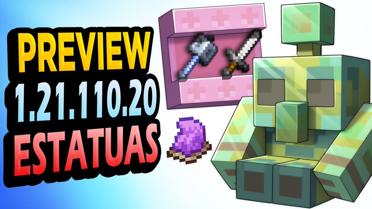 BobicraftMC's tweet image. ✅ ESTATUAS y ESTANTES 👉 Minecraft Preview 1.21.110.20 youtu.be/NJ9oJRScaU0?si…