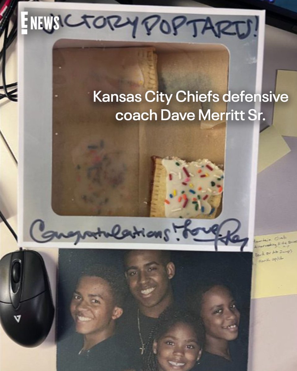 enews's tweet image. Oh to be the recipient of a sweet treat and handwritten note from Taylor Swift. 🥰 More on how she celebrated Selena Gomez's "loaf story:" bit.ly/4f2fGxP