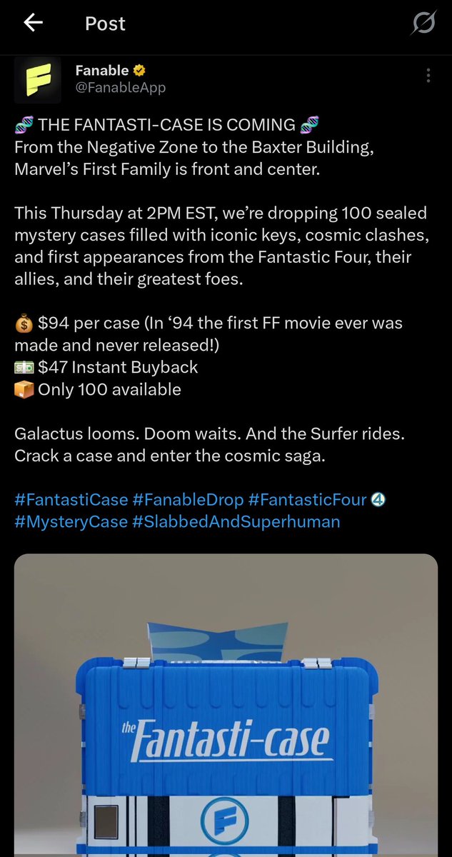 VeVe_Vibes's tweet image. A lot is happening in the physical and digital collecting world this week!
- 'New Unique Set Challenge' started today on @veve_official with leaderboards
- Silver Surfer #1 dropping Wednesday & $5000 bounty by @ComicsandCrypto for #1968
- VeVe partnered with Bad Idea, Marvel, &…