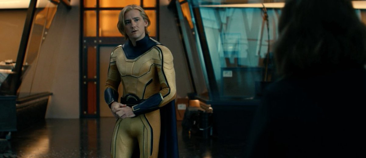 andordameron's tweet image. one of the best looking super suits to ever grace our screens imo 🫶🏻💛💙