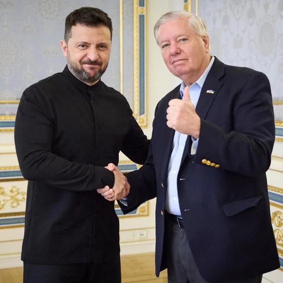 M_Simonyan's tweet image. If Zelensky's open endorsment of US taxpayer money theft through his new law is still not enough of an excuse for this administration to pull his funding, as it once promised, then we will really know who is in charge.
Maybe this man doesn't have to say "thank you" after all.