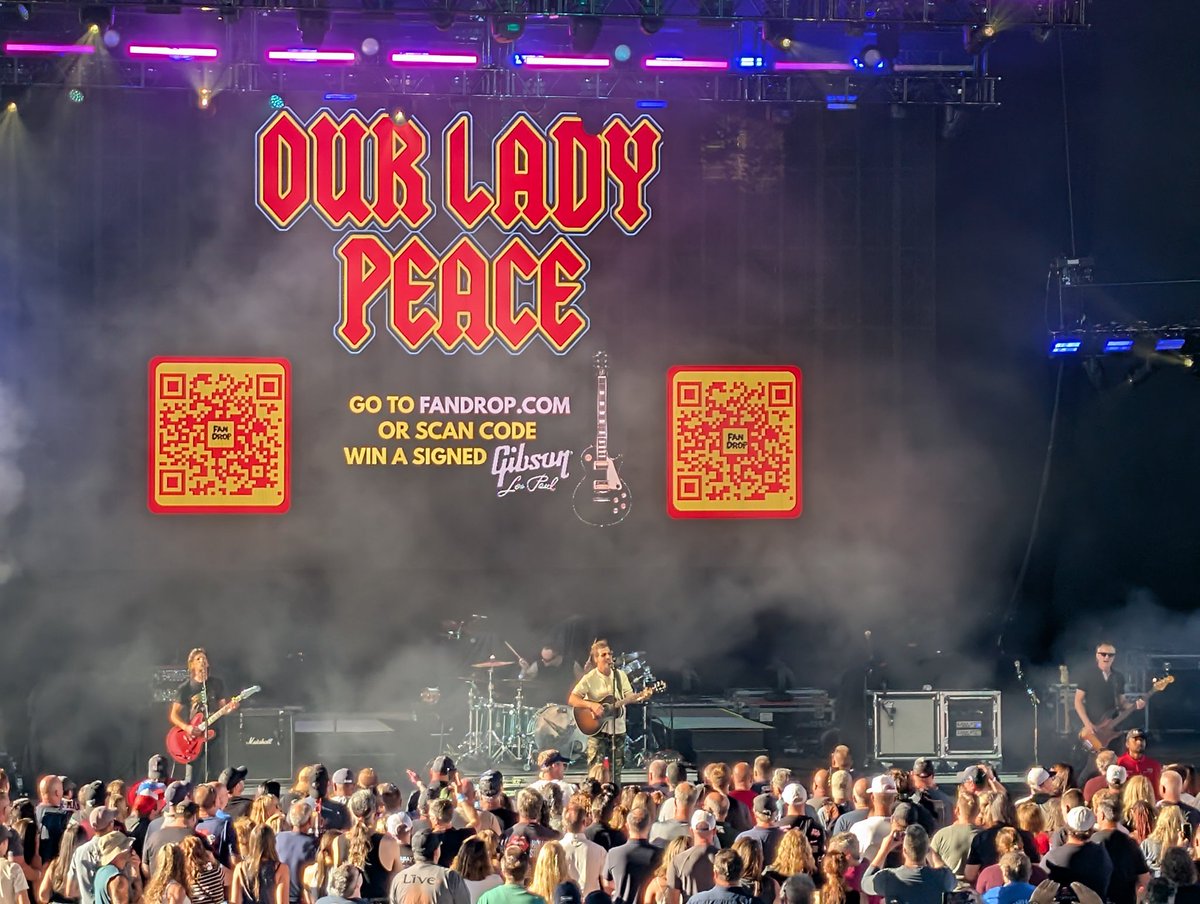 Robot__Turkey's tweet image. Just got to see one of my all time favorite bands @OurLadyPeace!
#OurLadyPeace