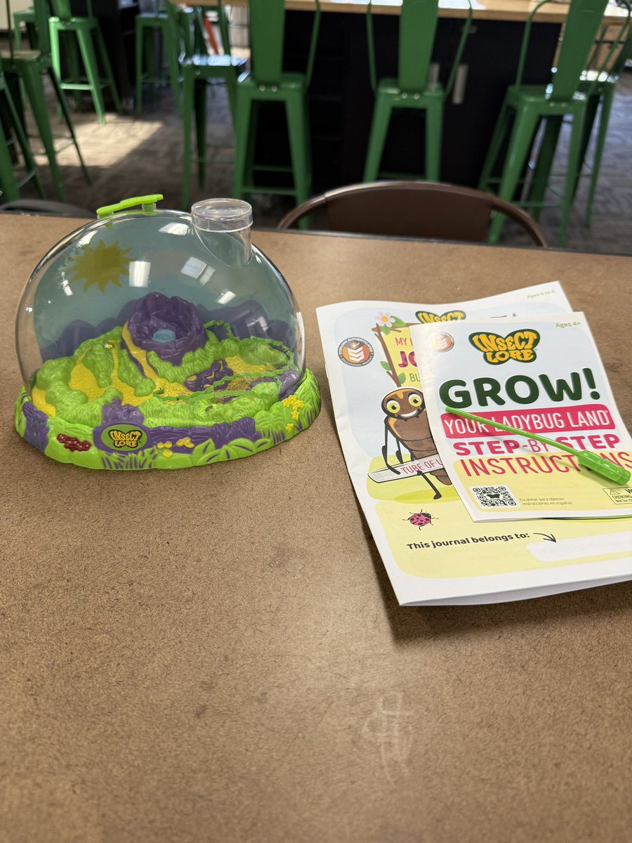 MrsDSpEd's tweet image. Huge THANK YOU to whoever got me the ladybug kit! 🐞💙 No gift receipt, but I’m so grateful!
I set it up today—at first they weren’t moving, but once in the dome they came to life! I’ll be watering them every 2 days and hoping they’re still happy tomorrow! 🌱✨
#ClearTheList