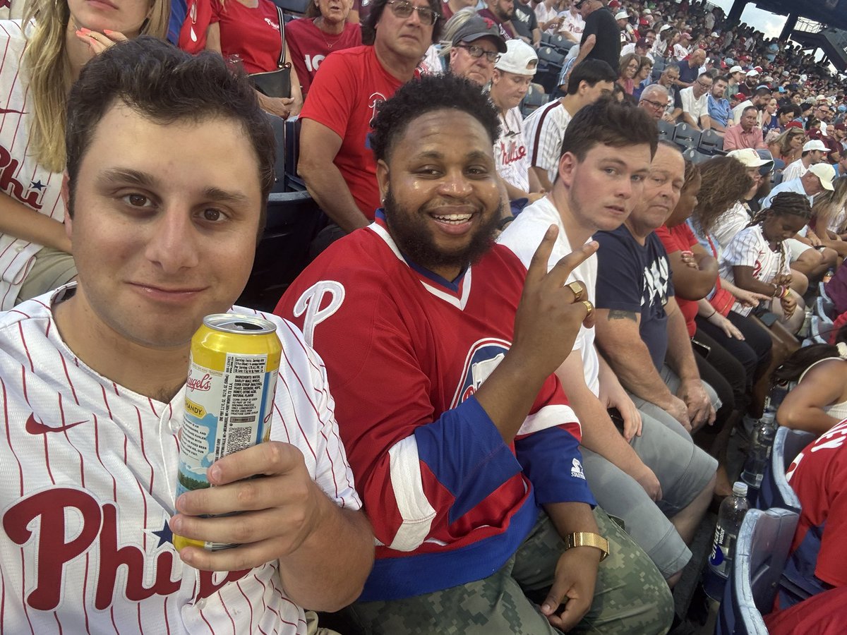 AnthonyDabbundo's tweet image. Determined to finally see a Phillies win with @daboulcliff (we’re 0-3 lifetime)