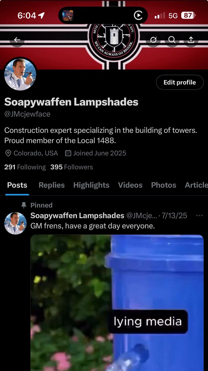 JMcjewface's tweet image. Damn, been working all day and not on twitter. Up to 395 followers, 20 accounts later and this is the most I’ve had since my old big main got nuked. Can you guys help me reach 400?