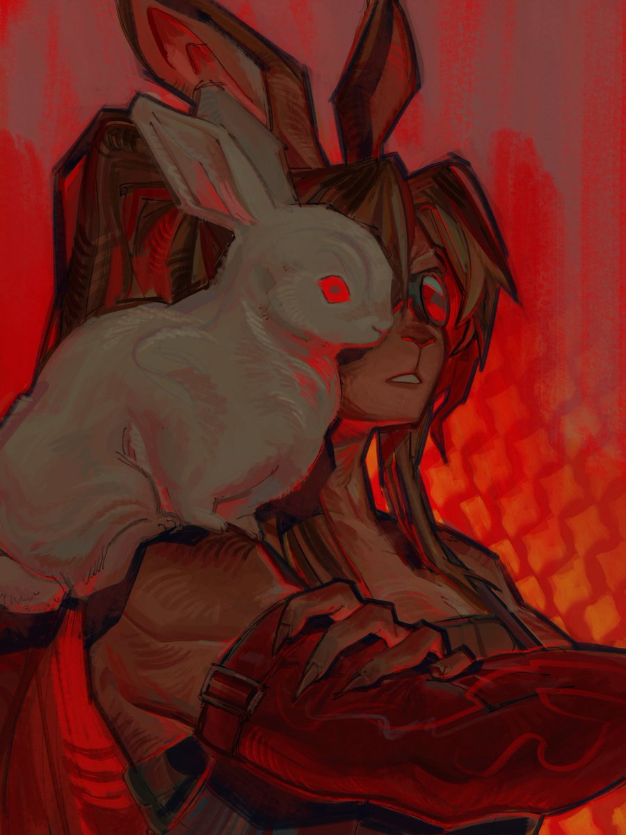 leosburgers7's tweet image. two very red art fight pieces i have done (Caneqicc and Tinycowboy) and um...im gonna be gone for like 4 days cause of a convention..why is this my most packed july ever