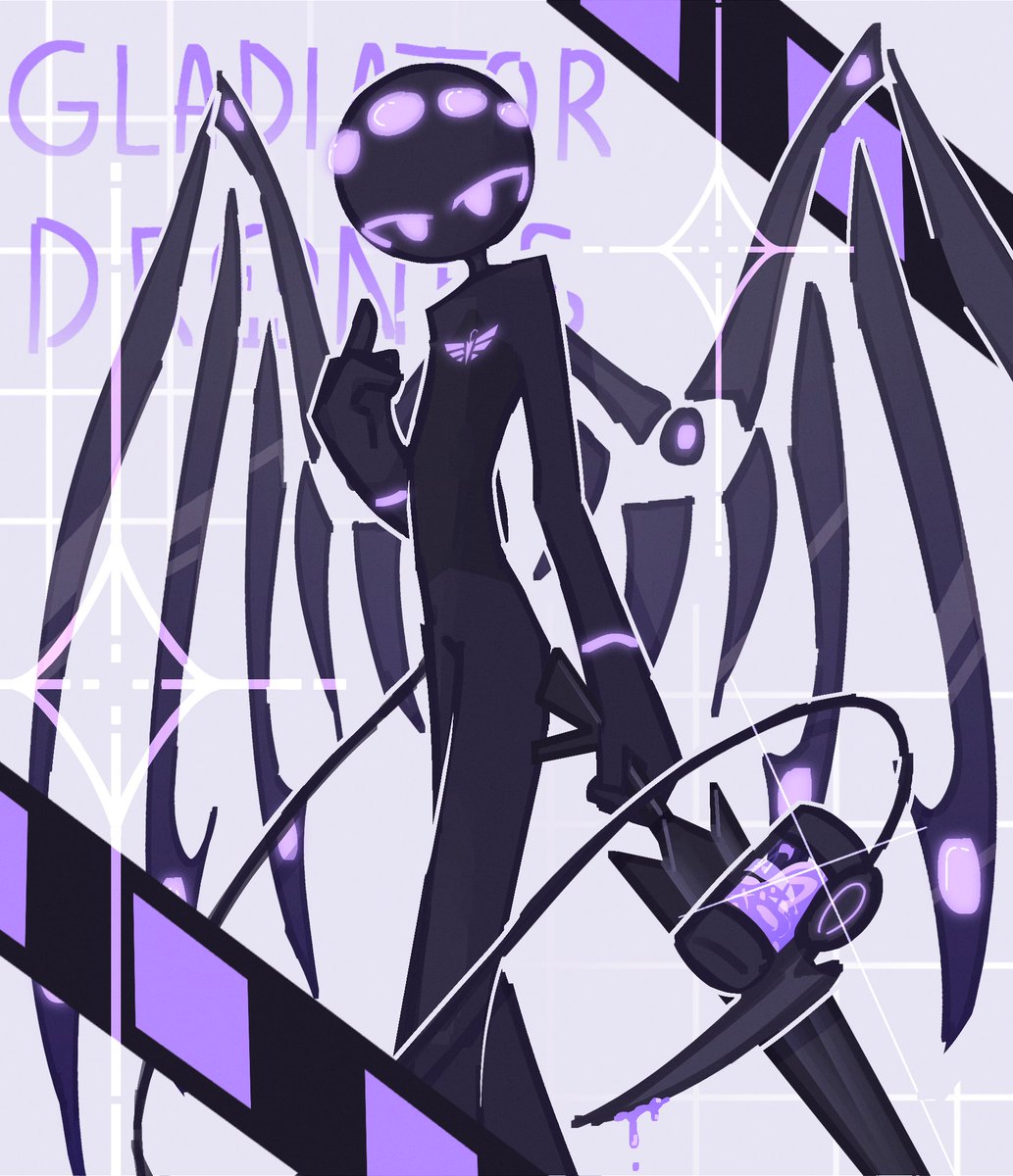 AmiPuff's tweet image. trying something
#RHG  [Gladiator Drones AU]