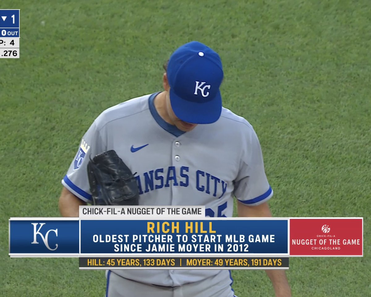 FoulTerritoryTV's tweet image. Father time is afraid of Rich Hill.
(Via: @WatchMarquee)