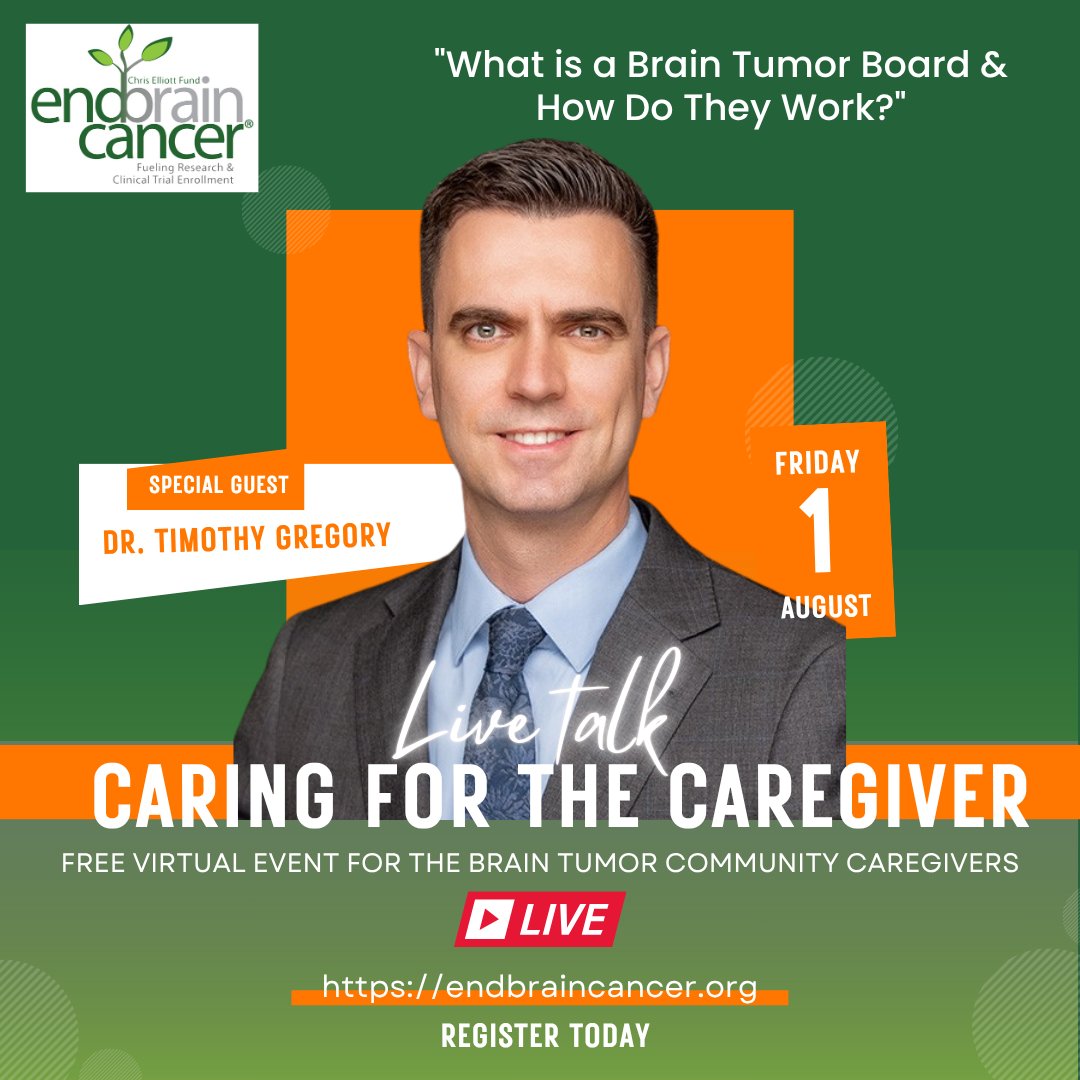 EndBrainCancer's tweet image. "What is a Brain Tumor Board—and Why Does it Matter?"
If you’ve ever felt lost in a maze of medical decisions—this is for you.
🎗️ Save your seat for this FREE virtual event: monkeylink.co/1941ce