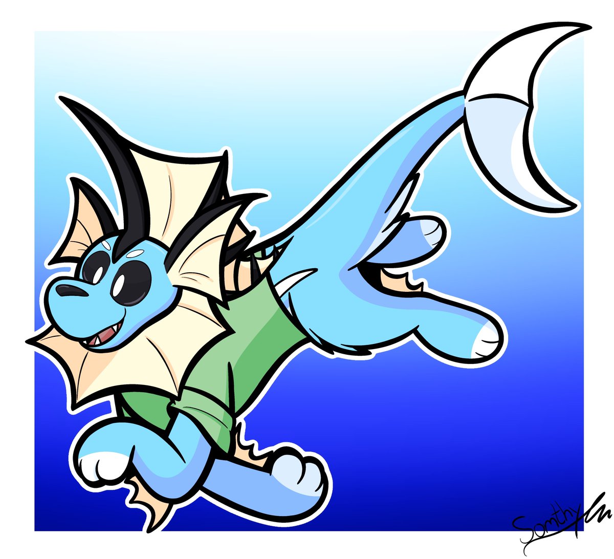 MiyolyleSomthy's tweet image. Art Fight 2025 Attack #10
Finn!!

Character belongs to @DavizaArts