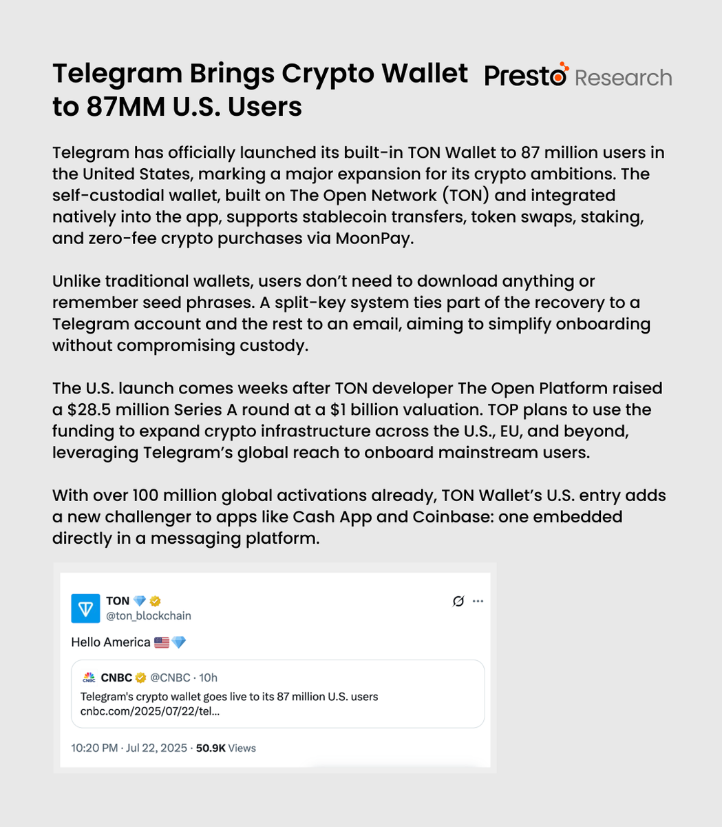 Presto_Research's tweet image. Daily Market Brief 250723